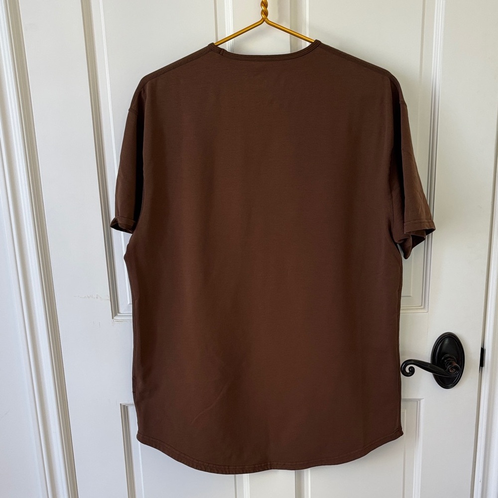 BYLT Basics Lux Chocolate Short Sleeve Tee XL - Picture 7 of 7
